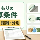 不用品回収の見積もりで確認する階段・距離・分別の加算条件