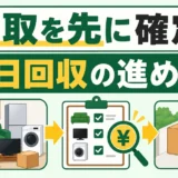 出張買取を先に確定して不用品回収を同日に進める順番