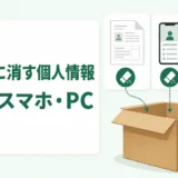 不用品回収前に書類・スマホ・パソコンの個人情報を消す手順