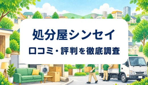 処分屋シンセイの口コミ・評判｜見積もり説明と満載便の追加費用を確認